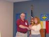 getting presenters award