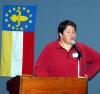 32 Director Julie Nicolai introduces David Winfield, tonights speaker